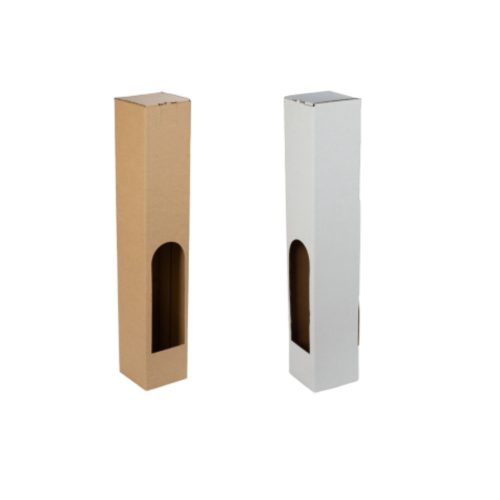 Schnaps box - 1 Fenster - 6,3x6,3x36,5 cm