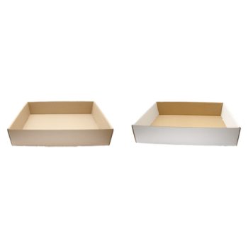 selbstschließendes, gestanztes Tablett - 29x22x6 cm