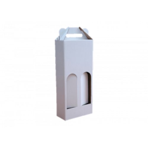 Weinkiste - 2 Fenster - 16x7,5x36,5 cm
